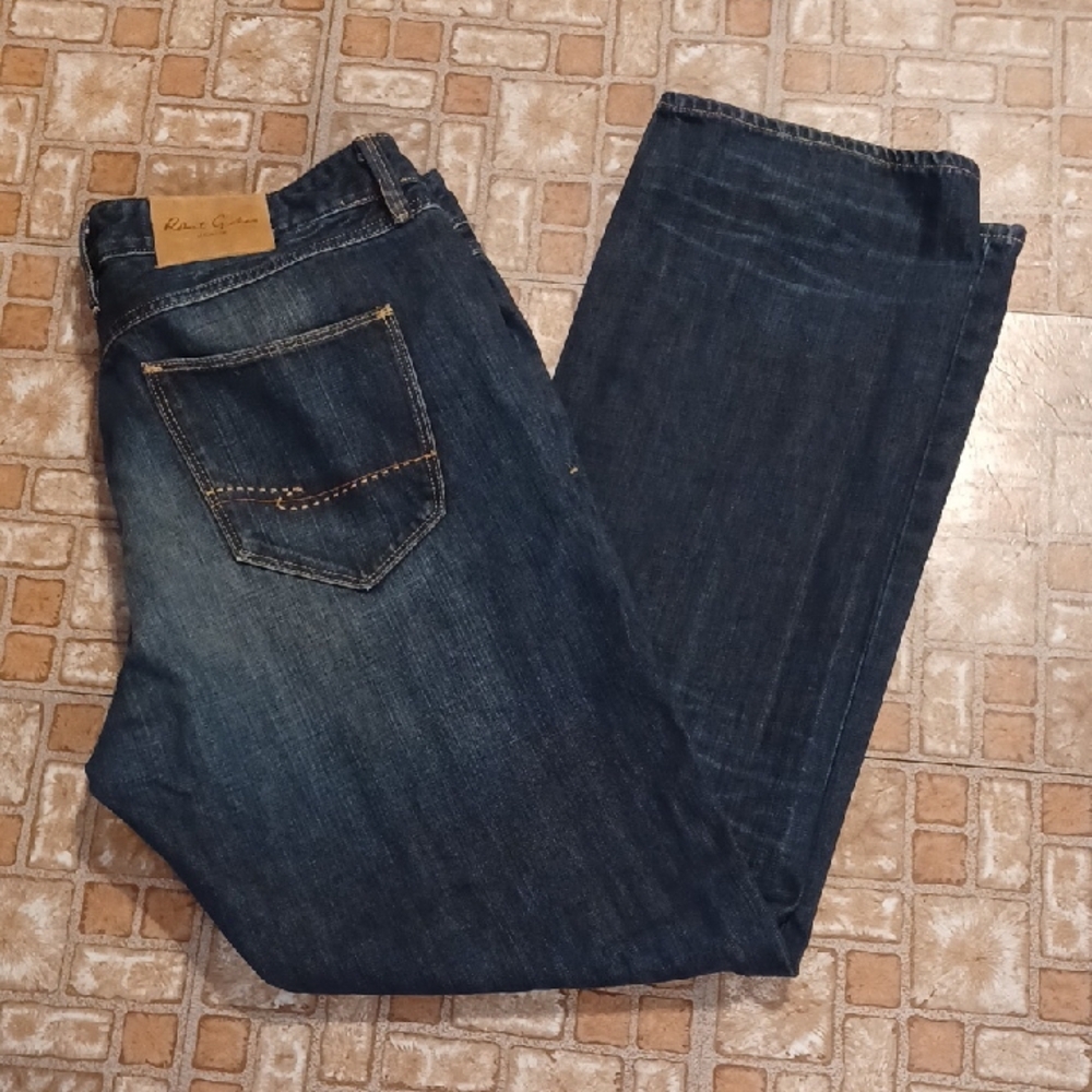 Men's Blue Jeans Robert Graham Jeans 40x33